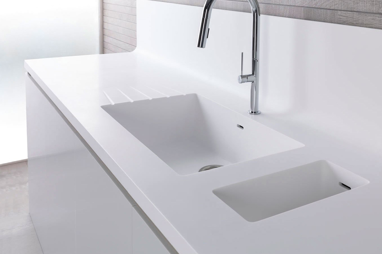 Le Krion® fabriqué par Porcelanosa est un matériel travaillé par Cianco