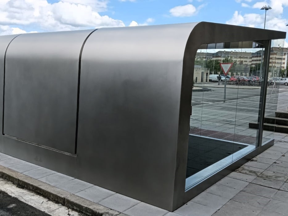 Proyecto renovación del acceso al parking del Gobierno Vasco